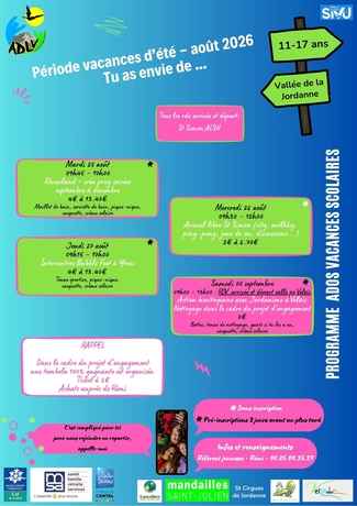 26 08 Programme vacs scolaire SIVU Jeunesse